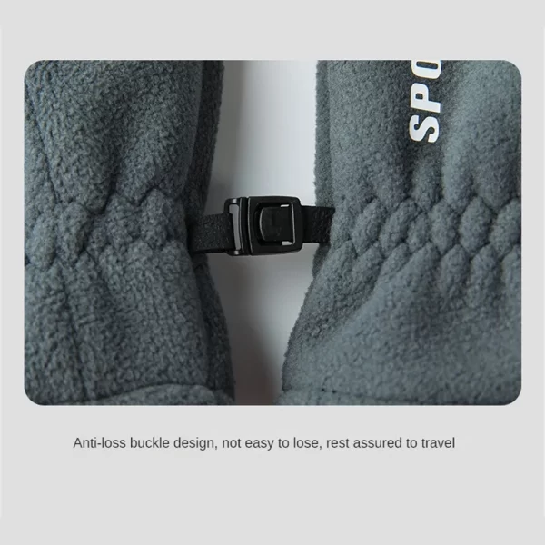 Couple Gloves Outdoor Sports Male Couple Plush Fleece For Warmth Drive Sports And Entertainment Touch Screen Gloves Sport Gloves - Image 3