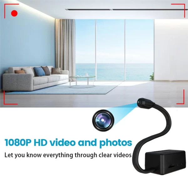 Mini Camera HD 1080P WiFi Smart Home Micro Camcorder Invisible Night Vision Car Wireless IP Remote Surveillance Body Camera - Image 2