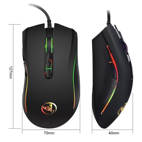 New Wired Gaming mouse gamer 7 Button 3200DPI LED Optical USB Computer Mouse Game Mice Mouse Mause For PC Computer Gamer - Image 4